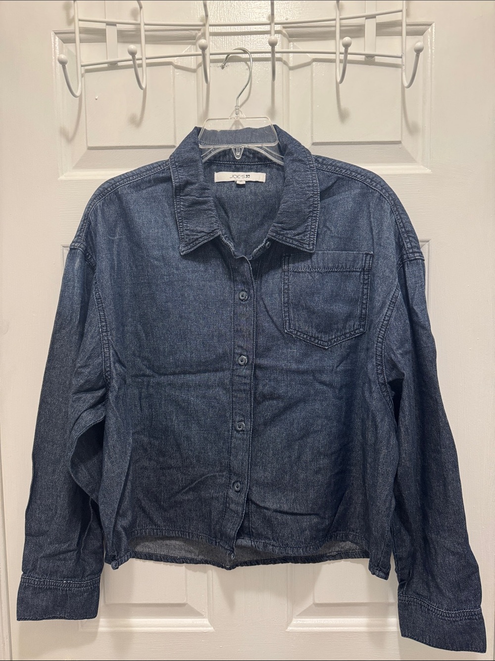 Joe’s collection dark indigo denim shirt